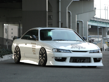 URAS ユーラス TYPE-4 シルビアS14後期 フロントバンパー 個人宅発送不可