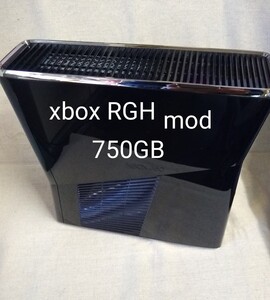 xbox360s RGH mod trinity基盤 750GB 本体のみ