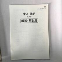 zaa-280♪ iワーク塾教材　アイワーク 中2数学(学図)解答+ iワークプラス+iワークプラス解答解説　4冊_画像10