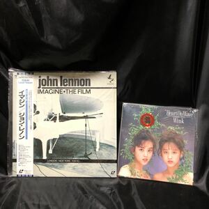 CD-144【中古品】 LD レーザーディスク　イマジン　ジョン・レノン　　Wink ウィング