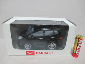 非売品 ダイハツ ソニカ ブラック 黒 プルバックカー DAIHATSU SONICA ドライブタウン カラーサンプル 色見本 L405S L415S ミニカー