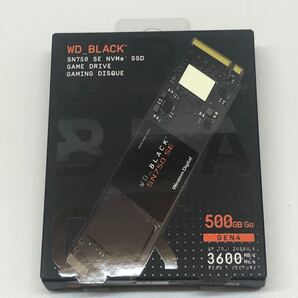 Western Digital BLACK M.2 SSD 500GB 新品未開封