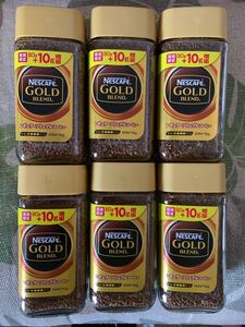 期間限定!ネスカフェ ゴールドブレンド (80g +10g)x6本