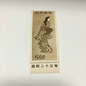 日本切手　見返り美人