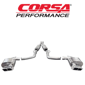 CORSA ダッジ チャレンジャー SRT 2011-2014年 6.4L V8 CAT-BACK エキゾースト AT専用 正規品