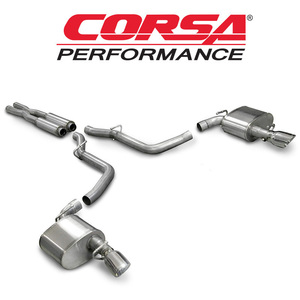 CORSA ダッジ チャージャー SRT8 2006-2010年 6.1L V8 CAT-BACK エキゾースト 正規品