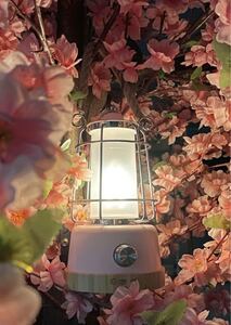 LEDランタン ピンク 充電式 電池式