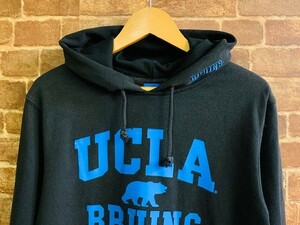 ★実寸M！チャンピオン.UCLA.カリフォルニア大学.Champion.刺繍.カレッジパーカー.USA古着.アメカジ.f&e.西海岸ビンテージラギッドスタイル