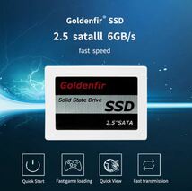 【最安】新品 SSD 480GB Goldenfir SATA3 / 6.0Gbps 未開封 ノートPC デスクトップPC 内蔵型 パソコン 2.5インチ 高速 NAND TLC_画像5