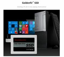 【最安】新品 SSD 240GB Goldenfir SATA3 / 6.0Gbps 未開封 ノートPC デスクトップPC 内蔵型 パソコン 2.5インチ 高速 NAND TLC_画像9