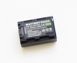 【SONY NP-FH50】ソニー■1050mAh 互換バッテリー PSE認証 保護回路内蔵 バッテリー残量表示可/リチウムイオン充電池