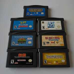 北米版 GBA ゲームボーイアドバンス ソフト 海外版 輸入盤 レア 希少品 7タイトル 動作確認済 送料無料★