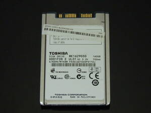 【検品済み/使用594時間】TOSHIBA 160GB HDD MK1629GSG 管理:m-02