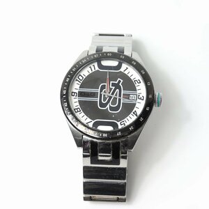 ディー&ジー ドルガバ ドルチェ&ガッバーナ D&G ロゴ 腕時計 シルバー クォーツ メンズ
