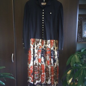 ヴィンテージ 切り替えワンピース