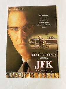 映画パンフレット　JFK ケビンコスナー　トミーリージョーンズ　ケネディ