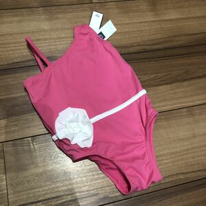 新品【baby GAP】90　水着　定価2400円　女の子　お花