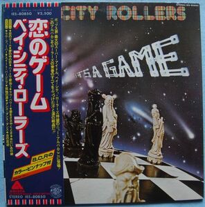 Bay City Rollers - It's A Game ベイ・シティ・ローラーズ - 恋のゲーム IES-80850 国内盤 LP w/sticker