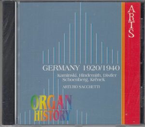 [CD/Arts]カミンスキ(1886-1946):コラールに基づくトッカータ&シェーンベルク:レチタティーヴォに基づく変奏曲Op.40他/A.サッケッティ(org)