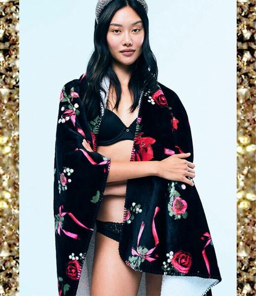 Victoria's Secret Flannel Blanket