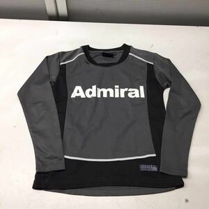  free shipping *Admiral FOOTBALL Admiral football wear * long sleeve T shirt long T-shirt * Junior Kids 130#31027sjj24