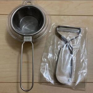 TSUBAME 茶こし、受け皿、ピーラー メイドインツバメ