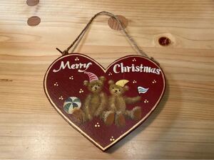 トールペイント クリスマスプレート