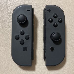 ニンテンドーSwitch 任天堂スイッチジョイコン グレー 中古ジャンク