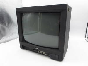 l[ Junk ]MITSUBISHI Brown tube tv 15C-M1 screen display un- possible complete Junk Mitsubishi 