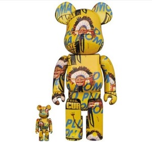 【新品】BE@RBRICK Andy Warhol × JEAN-MICHEL