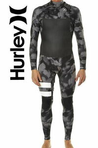 歳末セール　ウェットスーツ　ハーレー HURLEY 2/2mm 最高峰　 ファントム　チェストジップ　 フルスーツ　メンズ camo　ＸＳサイズ