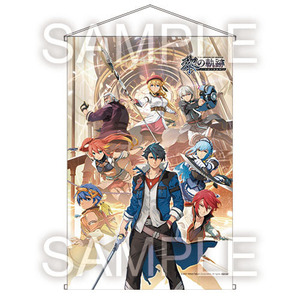 PS4 英雄伝説 黎の軌跡 電撃屋 電撃スペシャルパック 限定 特典 特製B2タペストリー(エナミカツミ氏イラスト)