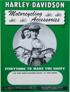 84401　ハーレーダビッドソン　1948年モーターサイクルアクセサリーカタログ.P33ページ（カチナパーツ