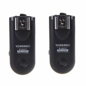 YONGNUO RF-603C Canon EOS correspondence radio slave & release 50D 40D 30D 20D 10D D60 D30 5D 5DMkII 7D 1D 1Ds 1DMkII 1DsMkII III IV