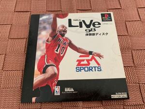 PS体験版ソフト NBA LIVE 98 体験版 非売品 未開封 プレイステーション PlayStation DEMO DISC Tim Hardaway SLPM80226 Electronic Arts EA