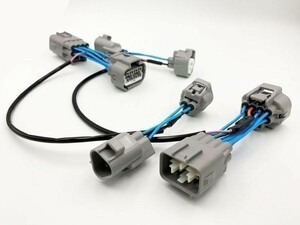 YO-921 【ハイラックス GUN125 後期 LED ヘッドライト デイライト化 ハーネス】 日本製 送料無料 カプラーオン ポジションユニットキット