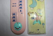 寒暖計　 温度計　（2個セット）軽量温度-30～+50度　レトロ　未使用_画像3