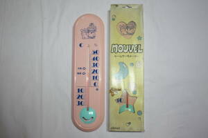 寒暖計　 温度計　（2個セット）軽量温度-30～+50度　レトロ　未使用