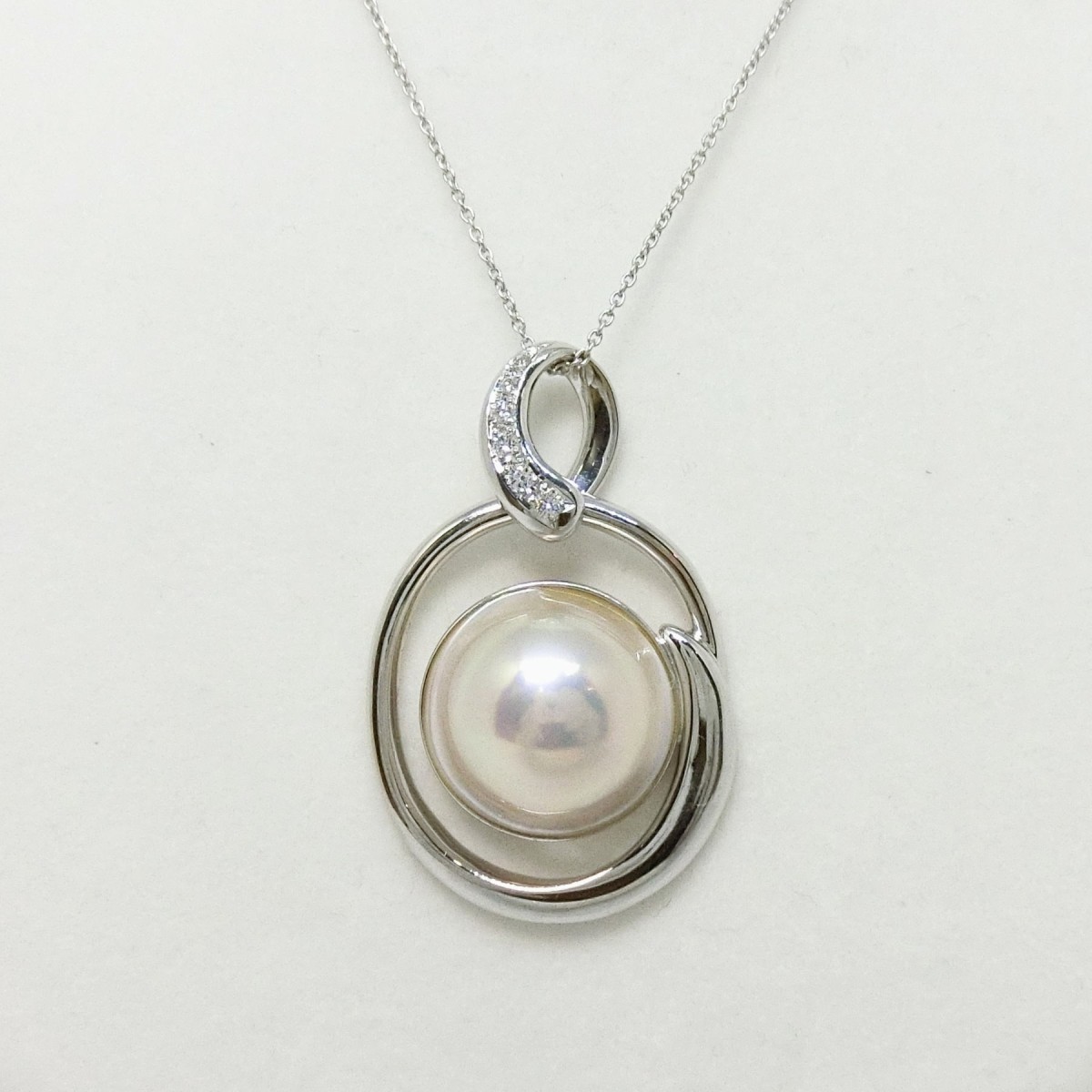 カタログギフトも! 田崎真珠 TASAKI 2way ダイヤ 0.53ct ペンダント