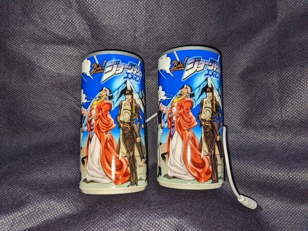 ジョージア　エメマン　ジョジョの奇妙な冒険　缶型スピーカー2個