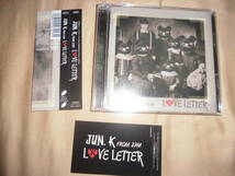 JUN.K FROM 2PM LOVE LETTER CD DVD 帯付き_画像1