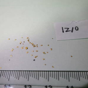 金ナゲットアラスカ鉱脈金塊ゴールドフィンガー 砂金粒(20-22k)1210の画像1