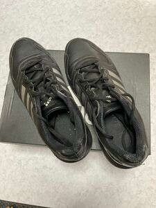 お値下げ★adidas★レインシューズ★ブラック★27センチ