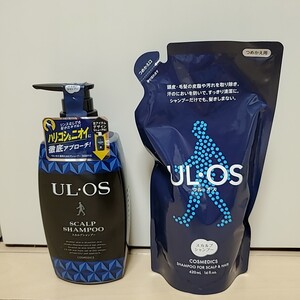 ウルオス 薬用スカルプシャンプー シャンプー ボトル つめかえ