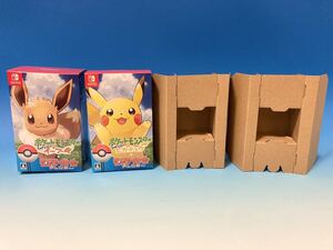 【外箱/内箱のみ】モンスターボール Plus プラス ニンテンドースイッチ Let's Go! イーブイ ピカチュウ ポケモン ソード シールド