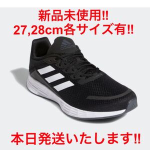 新品未使用 アディダス adidas メンズ ランニングシューズ デュラモSL ブラック 27cm FV8786 スポーツ