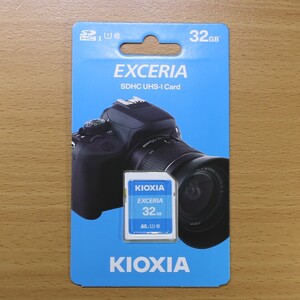 東芝 キオクシア SDカード SDHC 32GB / フルHD 動画対応 / 高速100MB/s 読込
