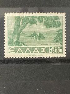  Greece stamp 1944 year *eka ton tapi rear -ni..,pa Roth island 