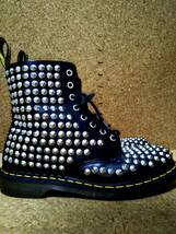 【Dr.MARTENS】ドクターマーチン スパイク スタッズ 8ホールブーツ UK8 (27cm ) SPIKE ALL STUD 8EYE BOOT 激レア希少 限定品【良品】_画像4