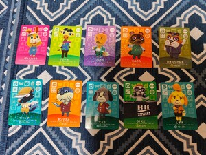 どうぶつの森 amiiboカード SPカード 10 枚セット アミーボカード アミーボ